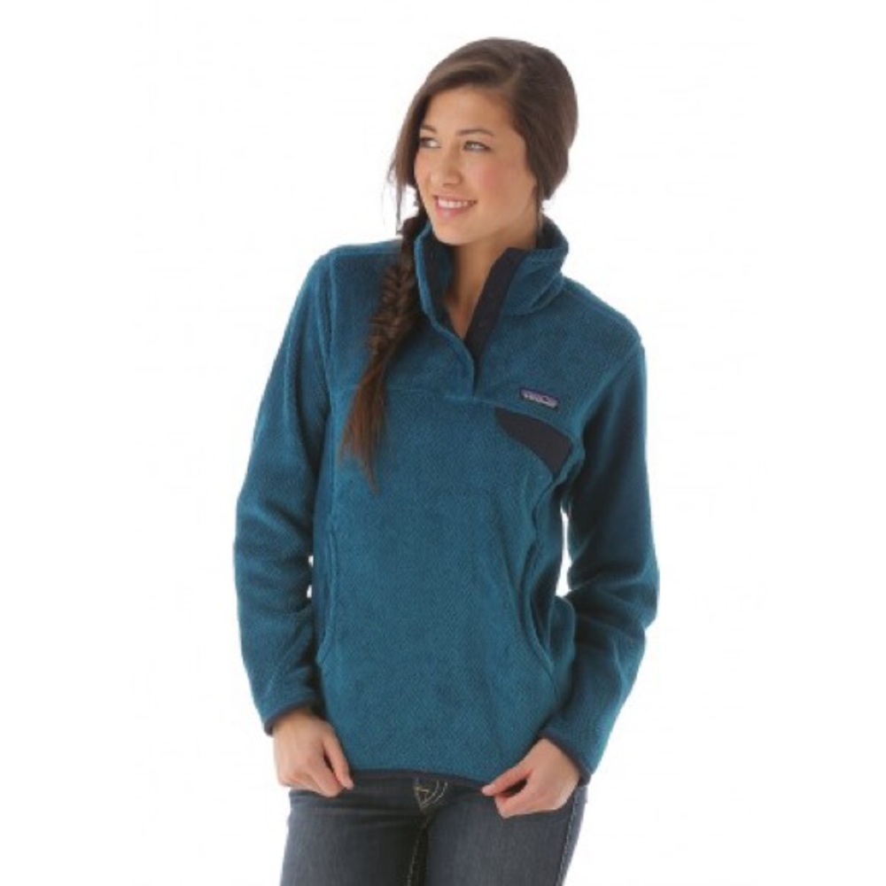 ❤️PATAGONIA re tool fleece in blue